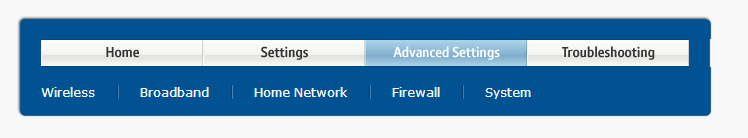 firewall hub doméstico bt