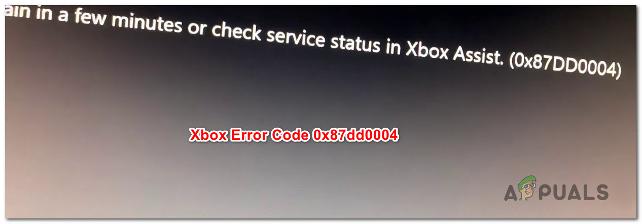 Kuinka korjata Xbox-virhekoodi 0x87dd0004?