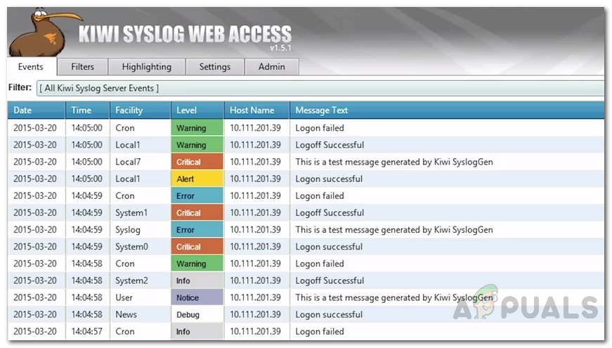 Kuidas ajastada Kiwi Syslogi abil ülesandeid võrguseadmete ja serverite vahel?