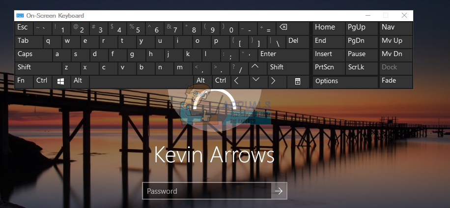 Fix: Inaktivera Windows 10 skärmtangentbord