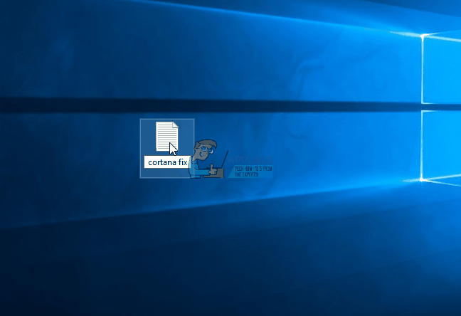 Korjaus: Poista Cortana ja verkkohaku Windows 10: n tehtäväpalkista