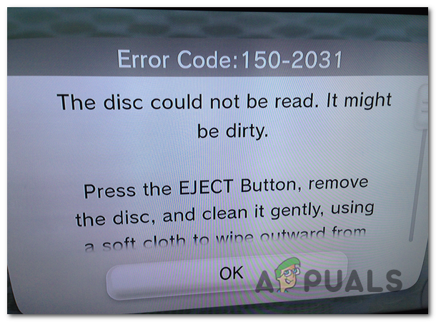 Cum se remediază codul de eroare Wii U 150 2031