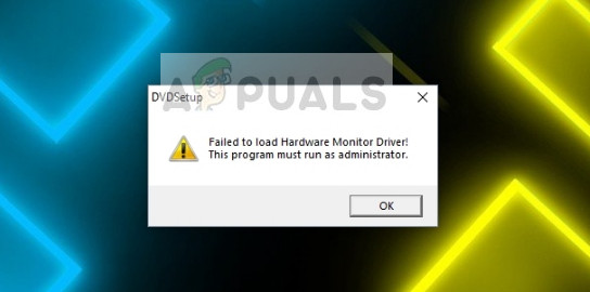फिक्स: हार्डवेयर मॉनिटर ड्राइवर को लोड करने में विफल
