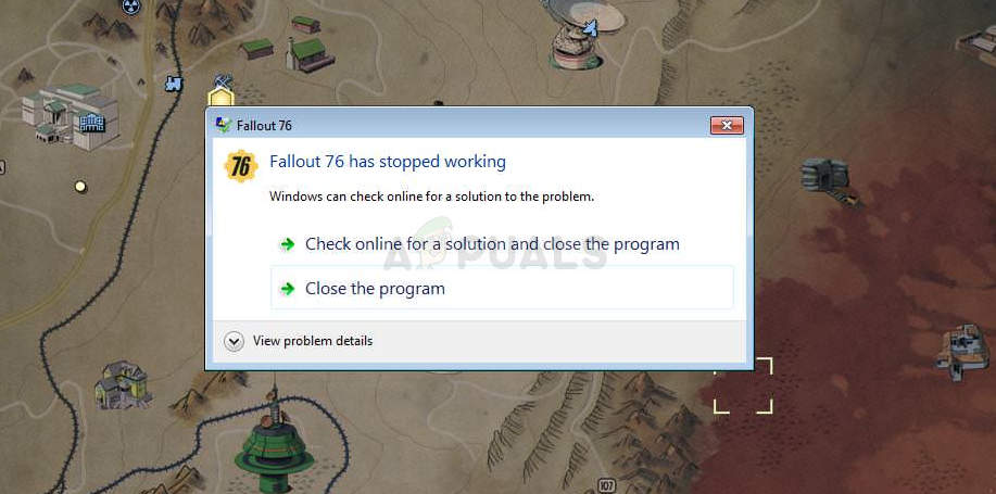 Arreglo: Fallout 76 se estrella