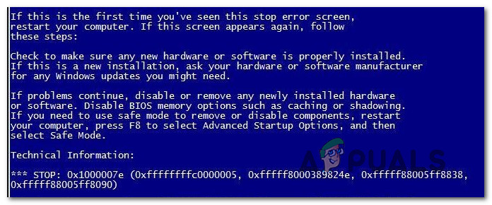 Jak naprawić błąd 0x1000007e w systemie Windows?