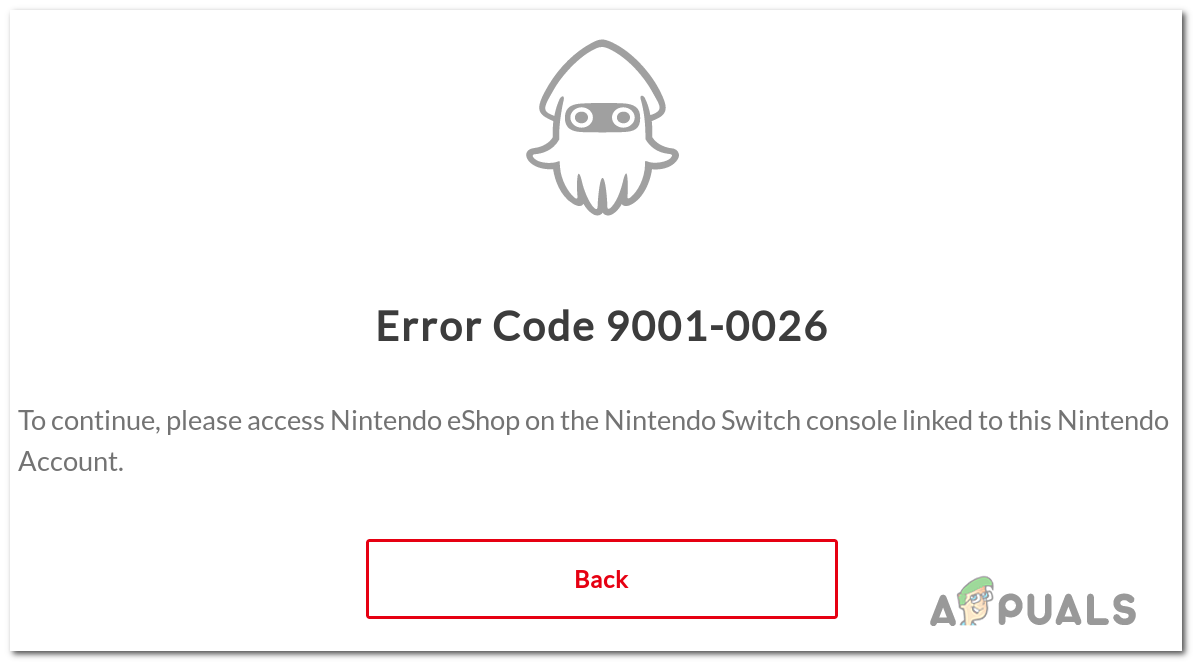 [FIX] Nintendo Switchin virhekoodi 9001-0026