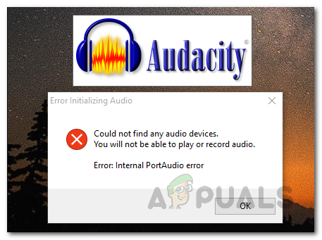 Oprava: Audacity nedokázal nájsť žiadne zvukové zariadenia