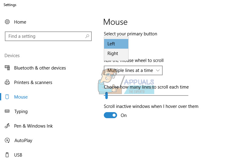 Ištaisyti: kairiuoju pelės mygtuku spustelėkite neveikiantį „Windows 10“