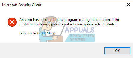 Fix: Windows Update feilkode 0x800706b5