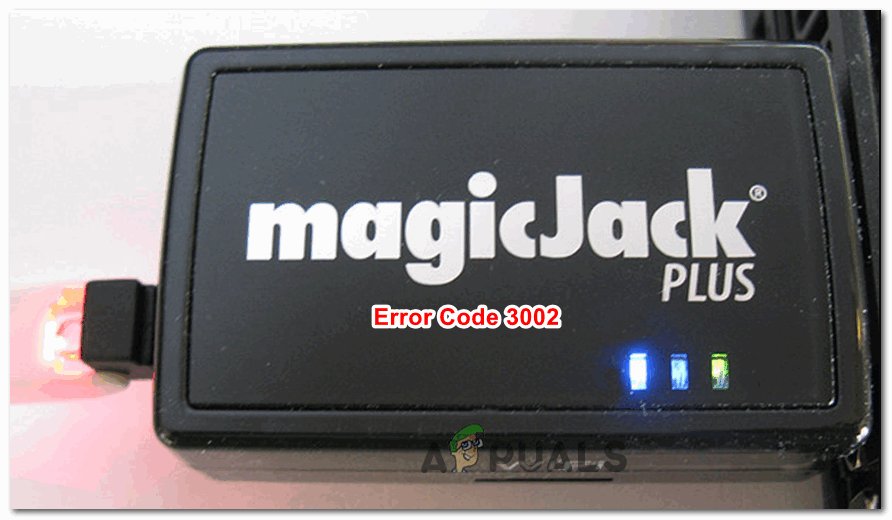 Como corrigir o erro 3002 do Magic Jack