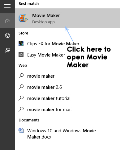 برنامج windows 10 Movie Maker 5