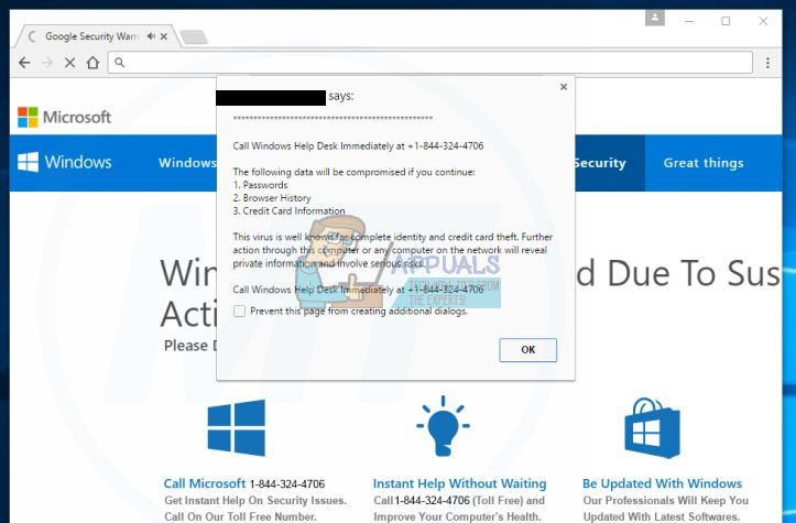 Como remover o adware pop-up do Help Desk do Windows?