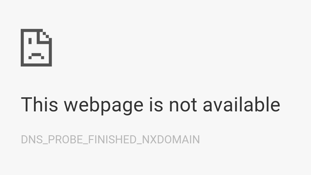 Comment réparer DNS_PROBE_FINISHED_NXDOMAIN sur Google Chrome