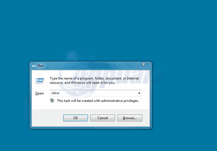 възстановяване на системата windows 7