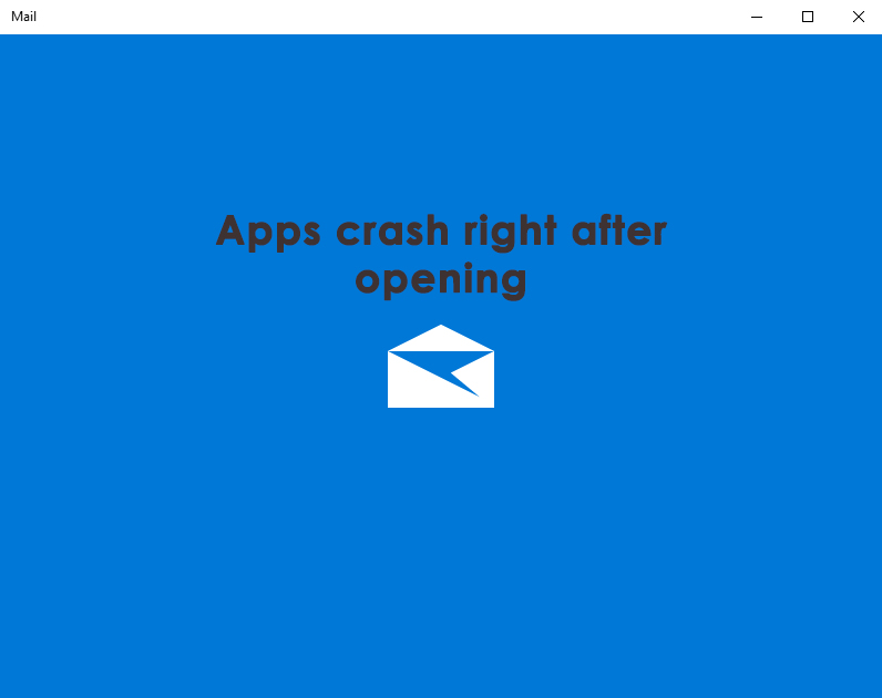 Fix: Windows 10 Mail og Kalender-app krasjer