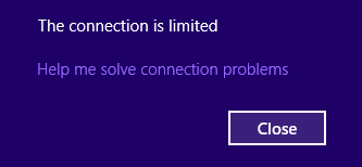 Guia pas a pas per solucionar la connectivitat limitada al Windows XP / Vista / 7/8