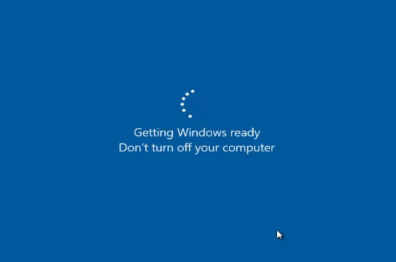 Исправлено: застревание в Windows Ready