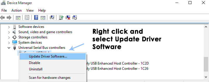 USB e unidades externas no Windows 10-3