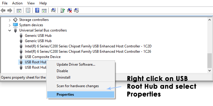 USB e unidades externas no Windows 10-6