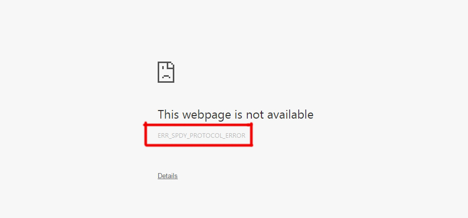Popravak: Google Chrome err_spdy_protocol_error