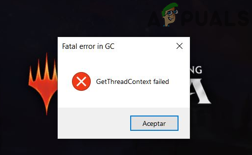 Correção: ‘GetThreadContext Failed’ in MTG Arena
