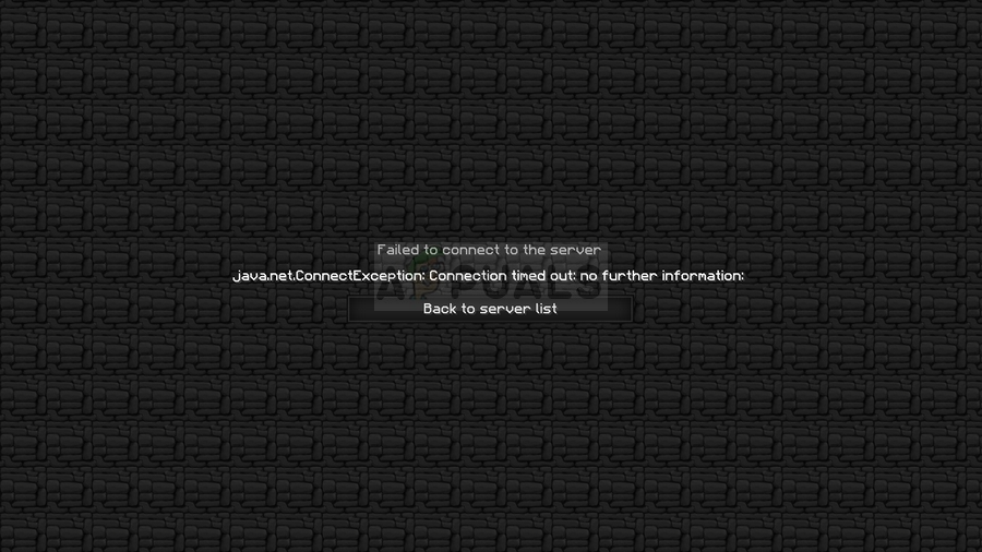 Hur fixar jag Timeout-felet för Minecraft-serveranslutningen i Windows?