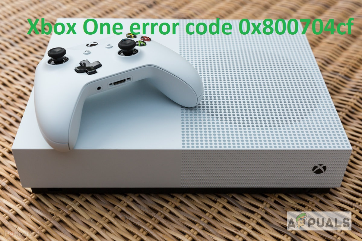 [POPRAVLJENO] Koda napake Xbox One X 0x800704cf