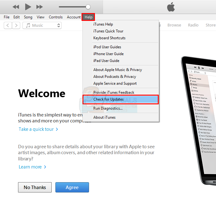 Поправка: iTunes не можа да се свърже с iphone, защото от устройството е получен невалиден отговор
