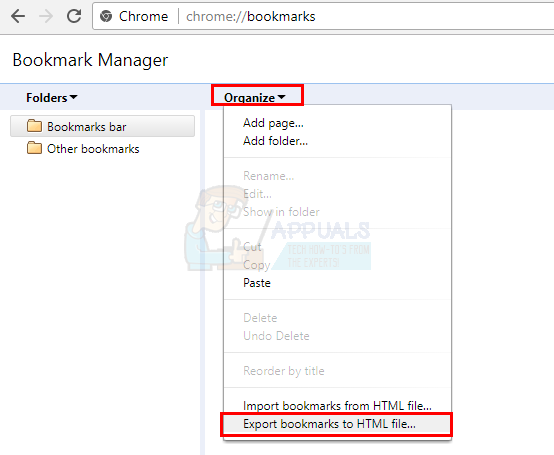 Cara Mengeksport Penanda Halaman pada Chrome, Firefox dan Edge