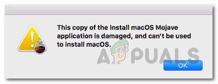 [FIX] Applikationen er beskadiget og kan ikke bruges til at installere macOS