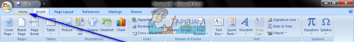 Как удвоить пробелы в Microsoft Word