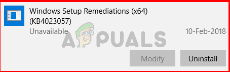 Ano ang Windows Setup Remediation (KB4023057)?