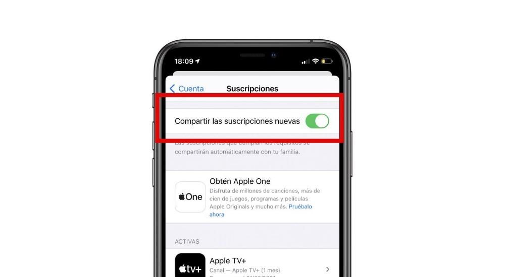 Abonnement-Apps teilen iphone