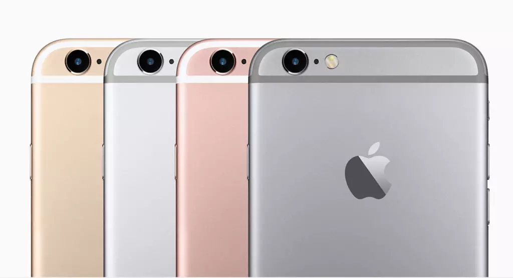 Cores do iPhone 6s