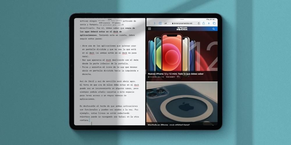 iPad podijeljeni zaslon
