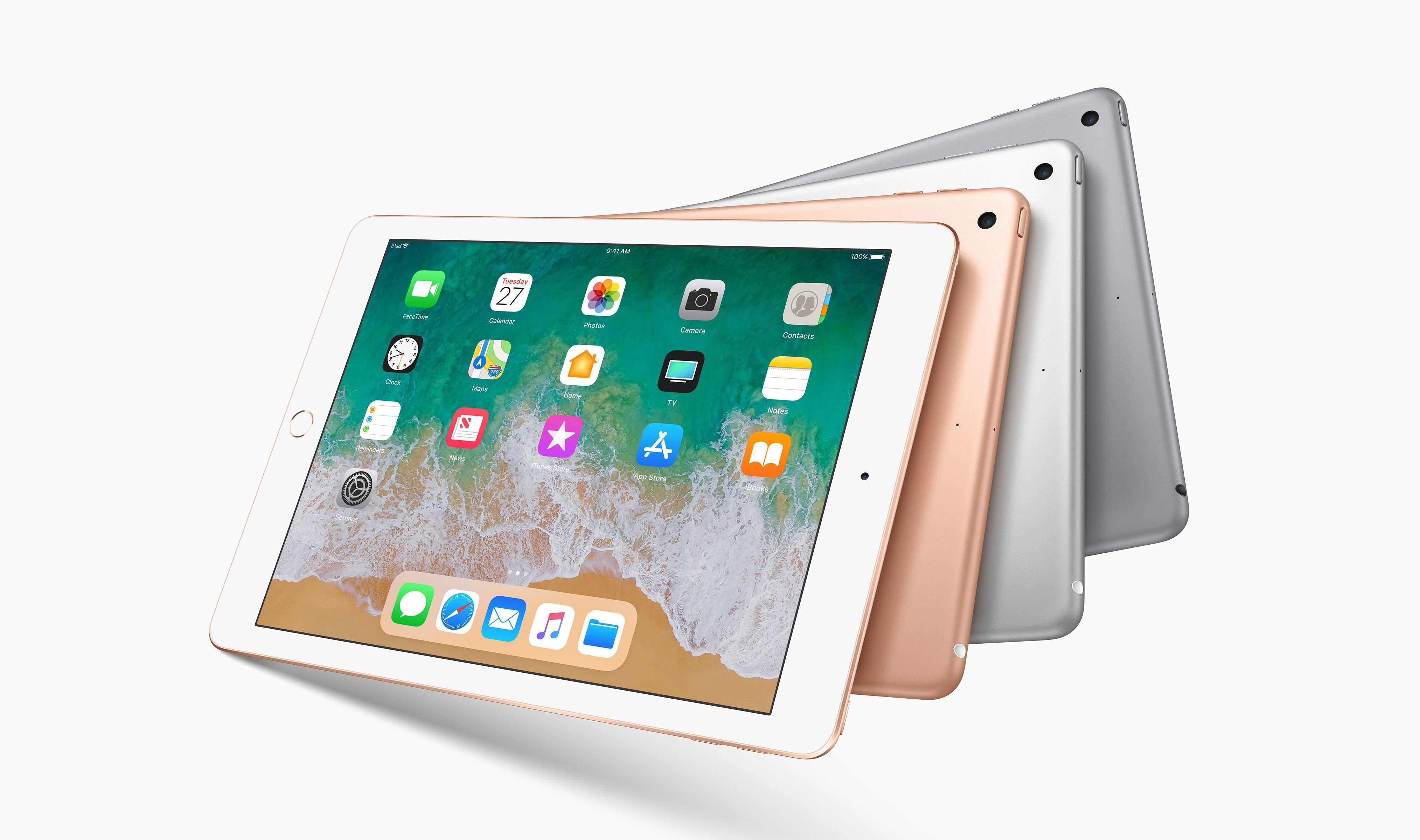 A Apple lançaria um iPad de 10,2″ no outono, substituindo o iPad de 9,7″
