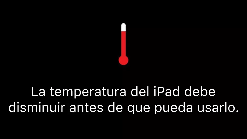 Temperatura iPada