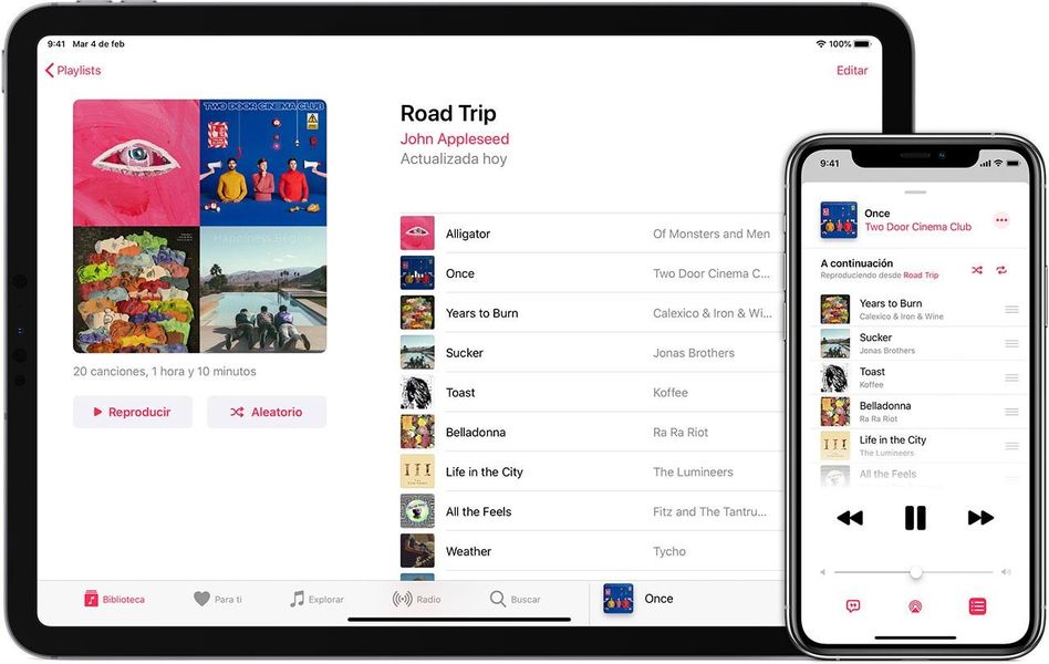Apple Music op iPhone en iPad