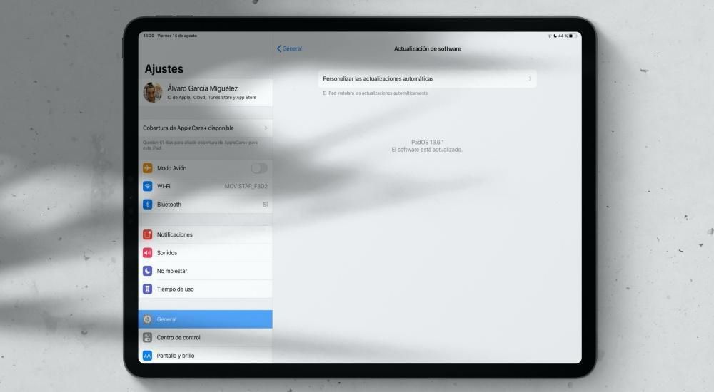 Uppdatera iPad Pro