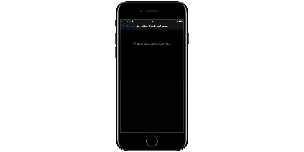 Skontrolujte aktualizáciu iOS iPhone SE 2020