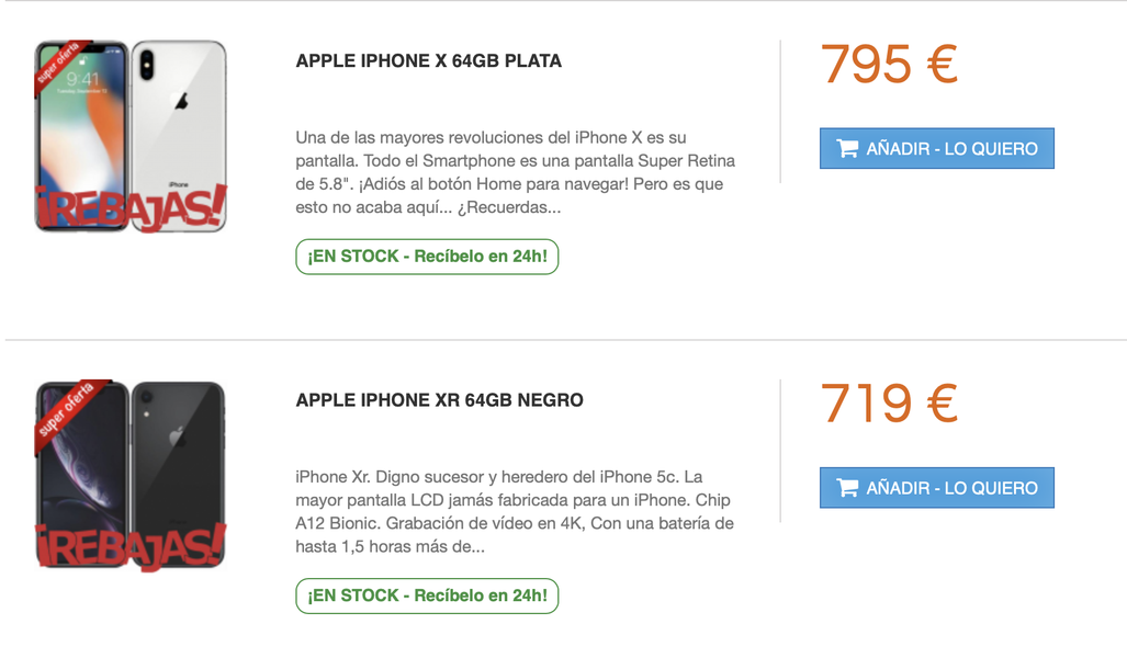 YaPhone은 iPhone X 및 XR의 가격을 낮추며 스타일리시하게 판매를 종료합니다.