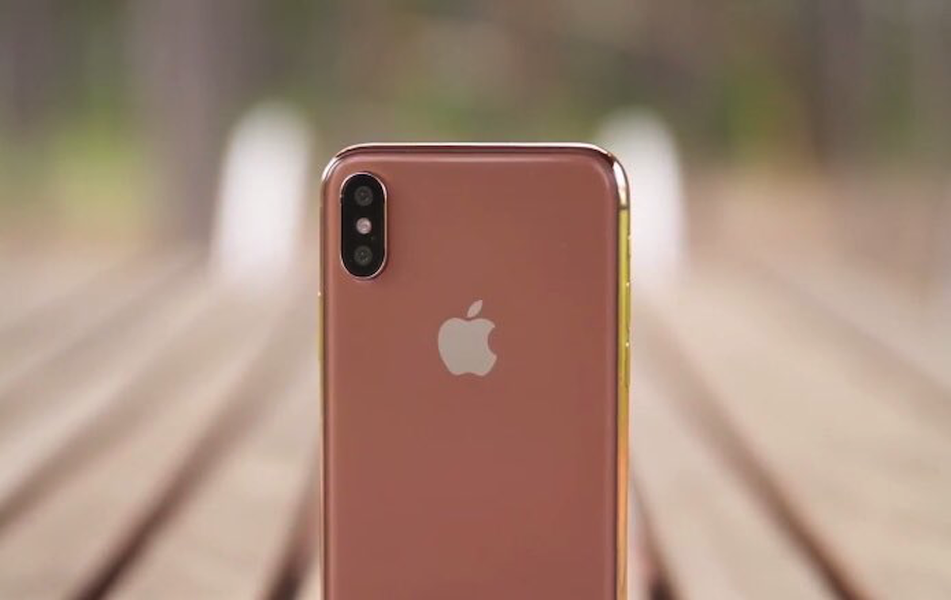 Pojavi se domnevni iPhone X Blush Gold, ki bi bil v fazi proizvodnje