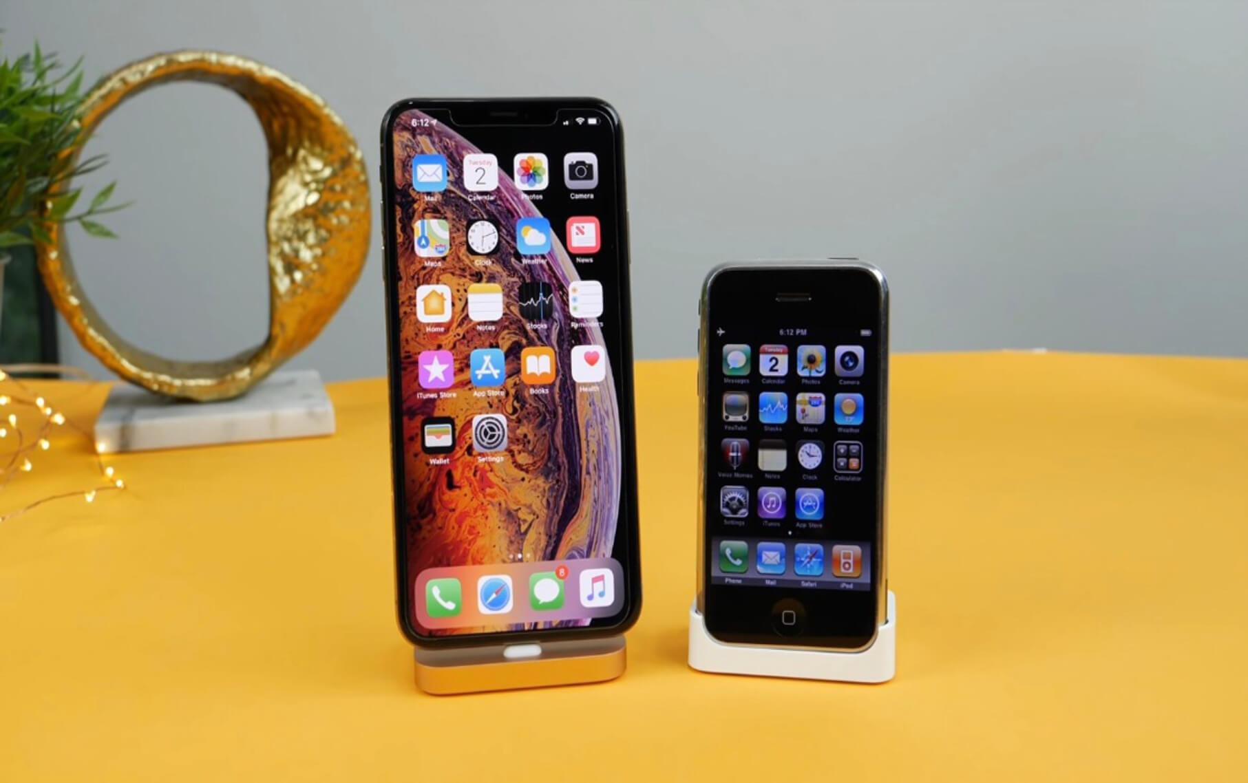 iPhone XS Max protiv iPhonea 2G: ovo je ono što je Apple postigao u 11 godina