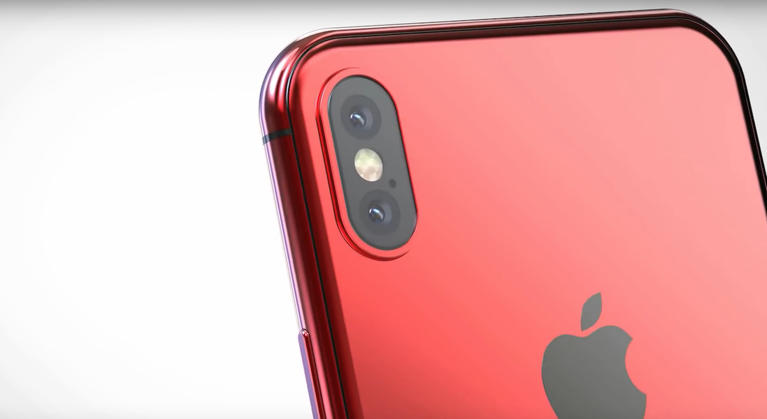يوضح لنا هذا العرض لجهاز iPhone X PRODUCT (RED) مدى جماله