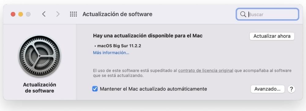 C'è un nuovo aggiornamento per il tuo Mac: macOS Big Sur 11.2.2