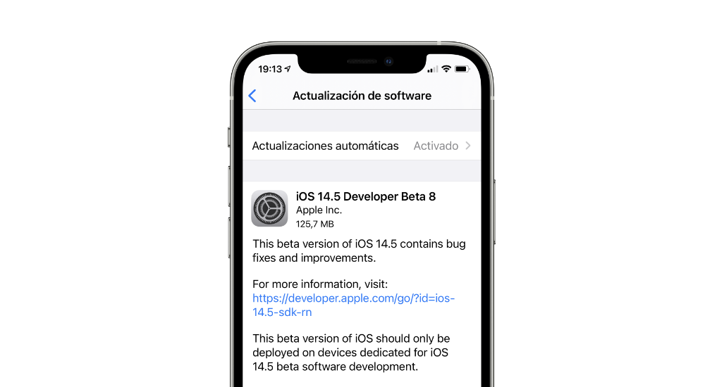 iOS 14.5 si avvicina. Beta 8 ora disponibile