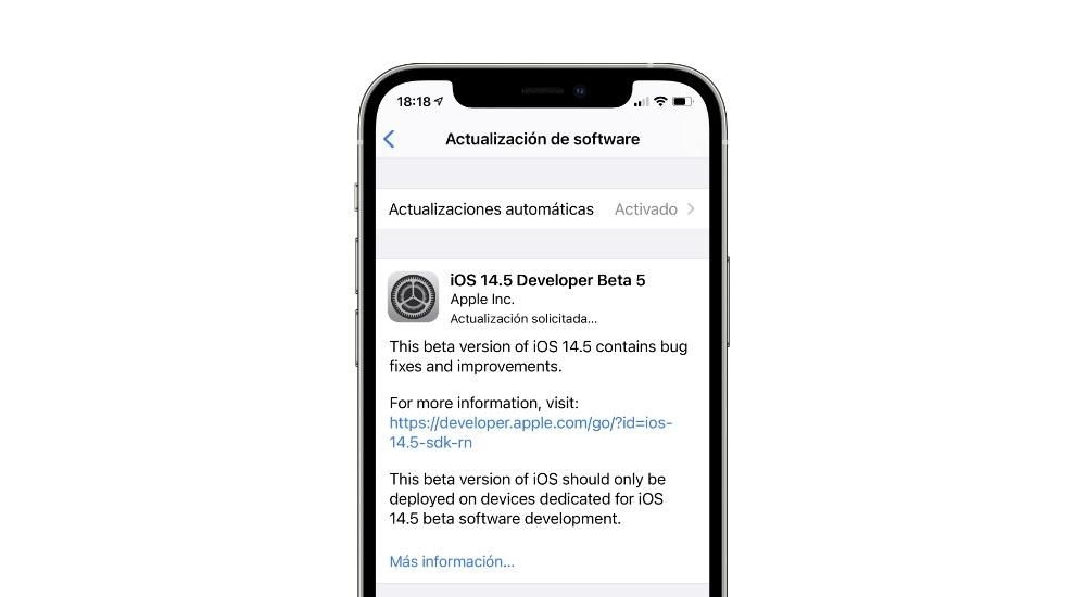 Snart vil du være i stand til at installere iOS 14.5 på din iPhone. Beta 5 er nu tilgængelig