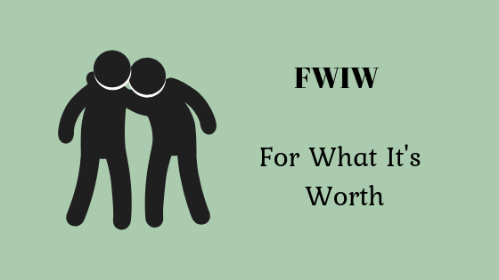 Za što se zalaže FWIW?