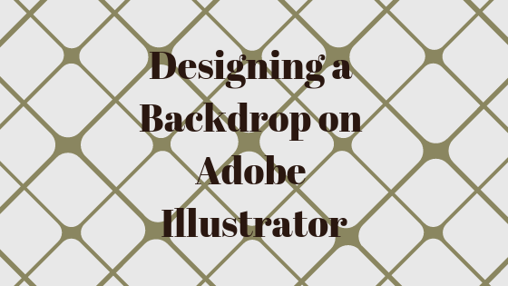 كيفية عمل خلفية على Adobe Illustrator