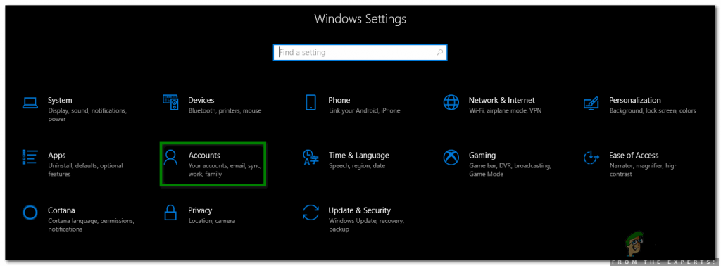 Как удалить различные параметры входа в Windows 10?